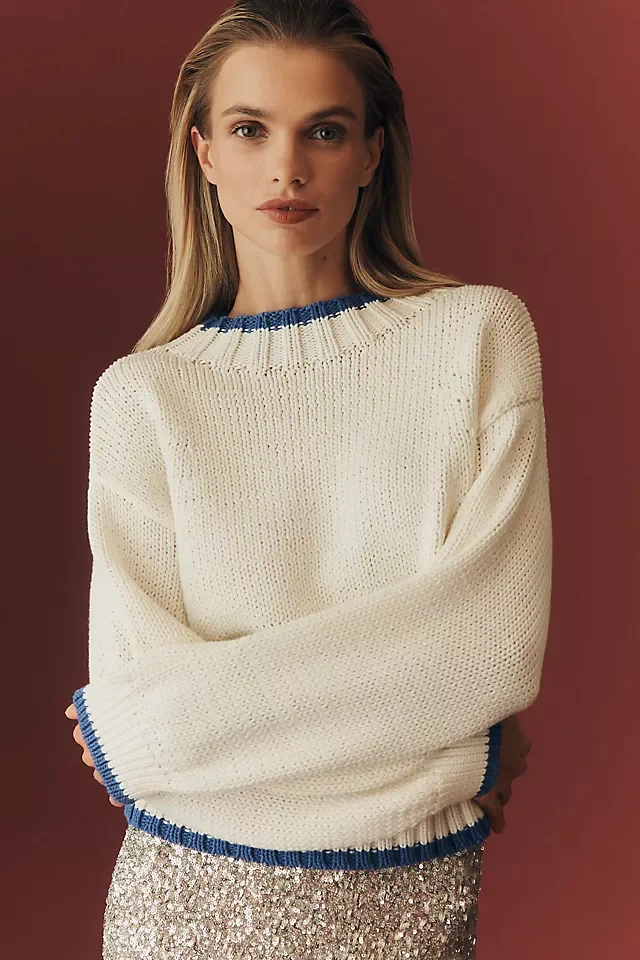 The Pippa Mock-Neck Sweater by Maeve: Icon Edition
