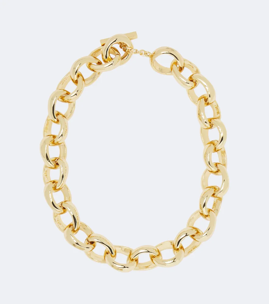 Bean chain necklace