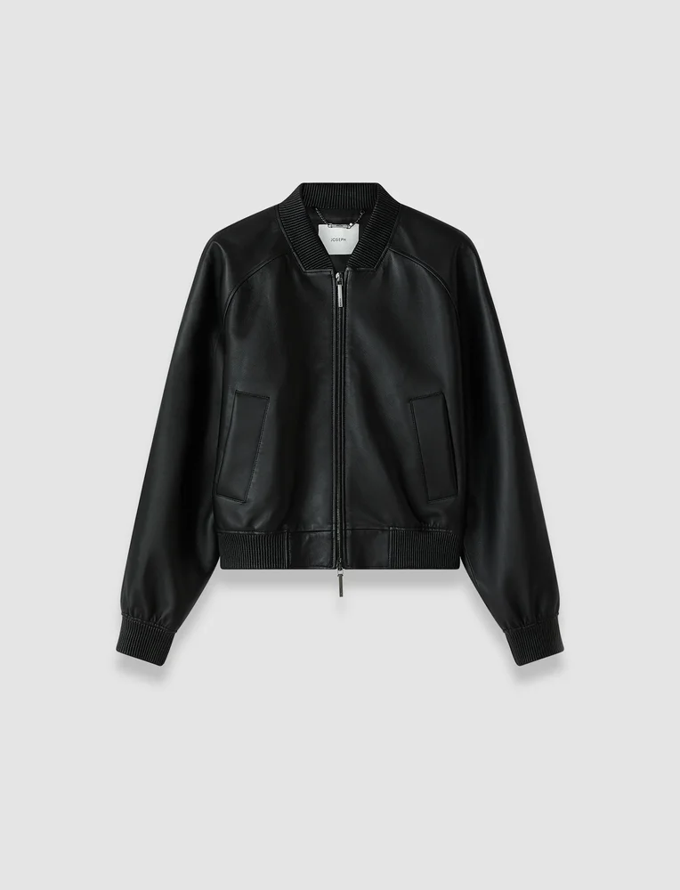 Quinn Soft Nappa Leather Jacket