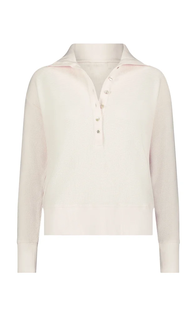 Waffle Knit Pullover