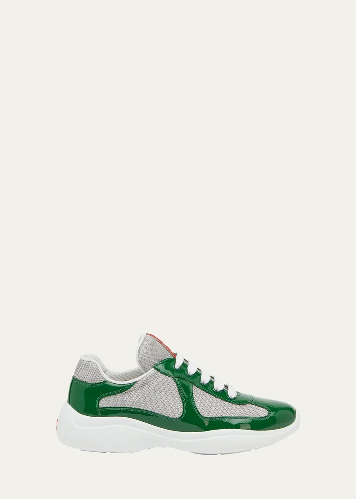America's Cup Vernice Patent Runner Sneakers