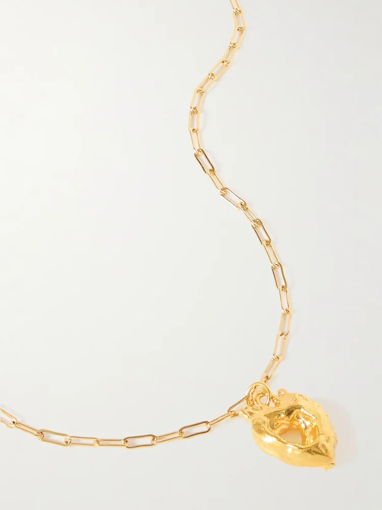 The Lovers' Pact gold-plated necklace