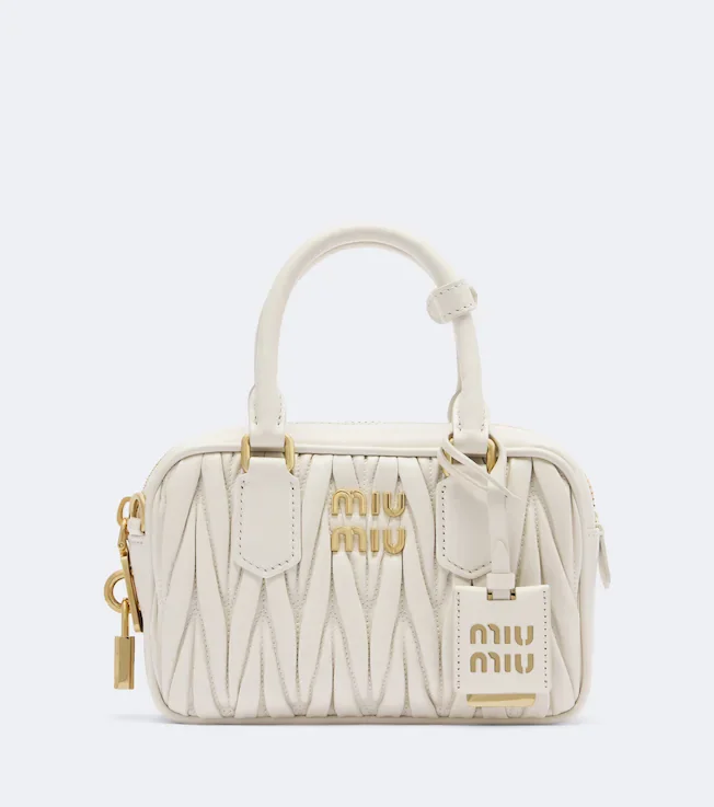 Arcadie Small leather top-handle bag