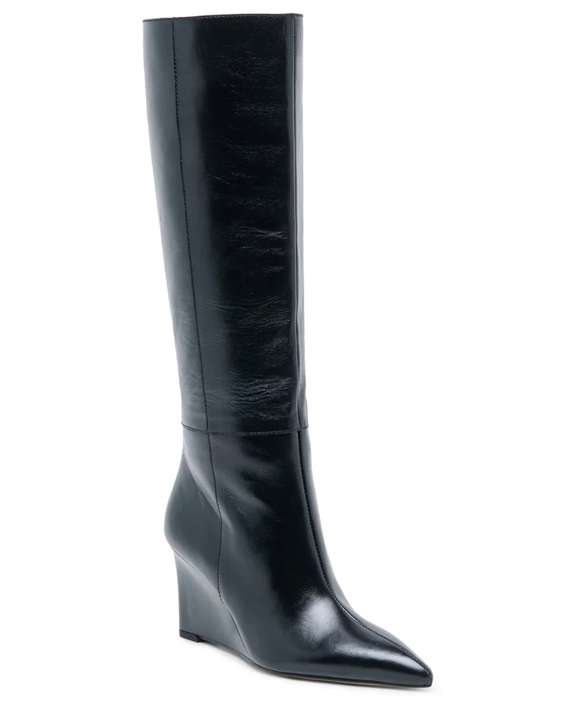 Emilia Wedge Heel Tall Dress Boots