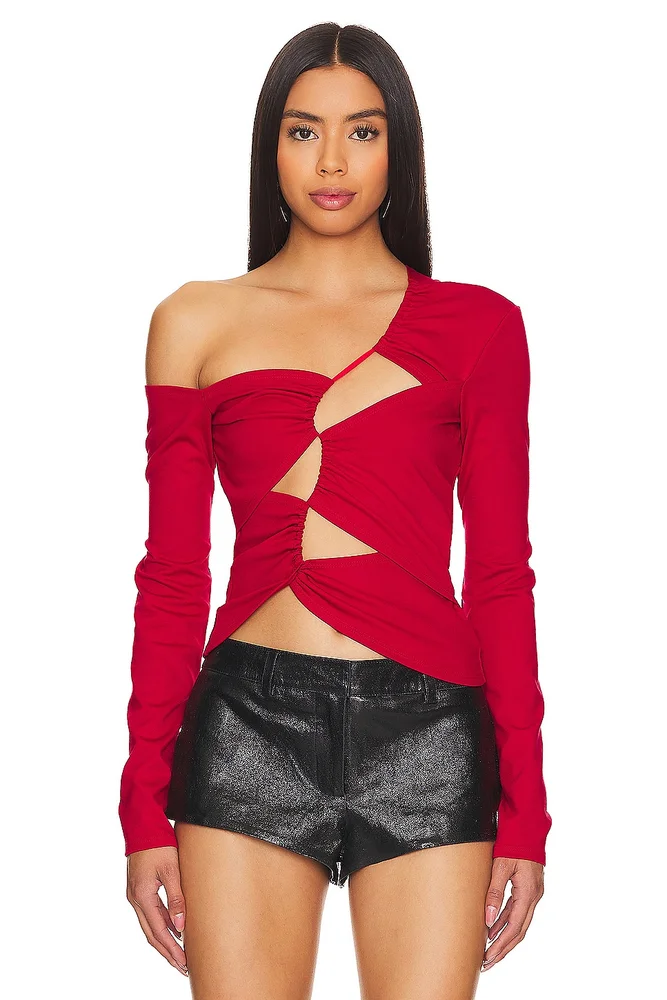 Inverse Tension Cutout Top
