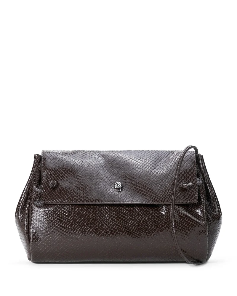 CY Embossed Leather Bag