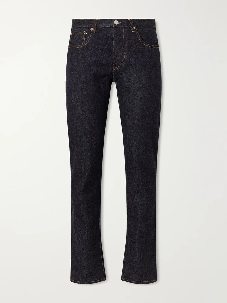 John Slim-Fit Straight-Leg Jeans