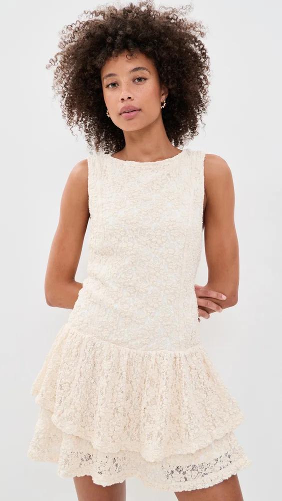 Slow Burn Lace Mini Dress
