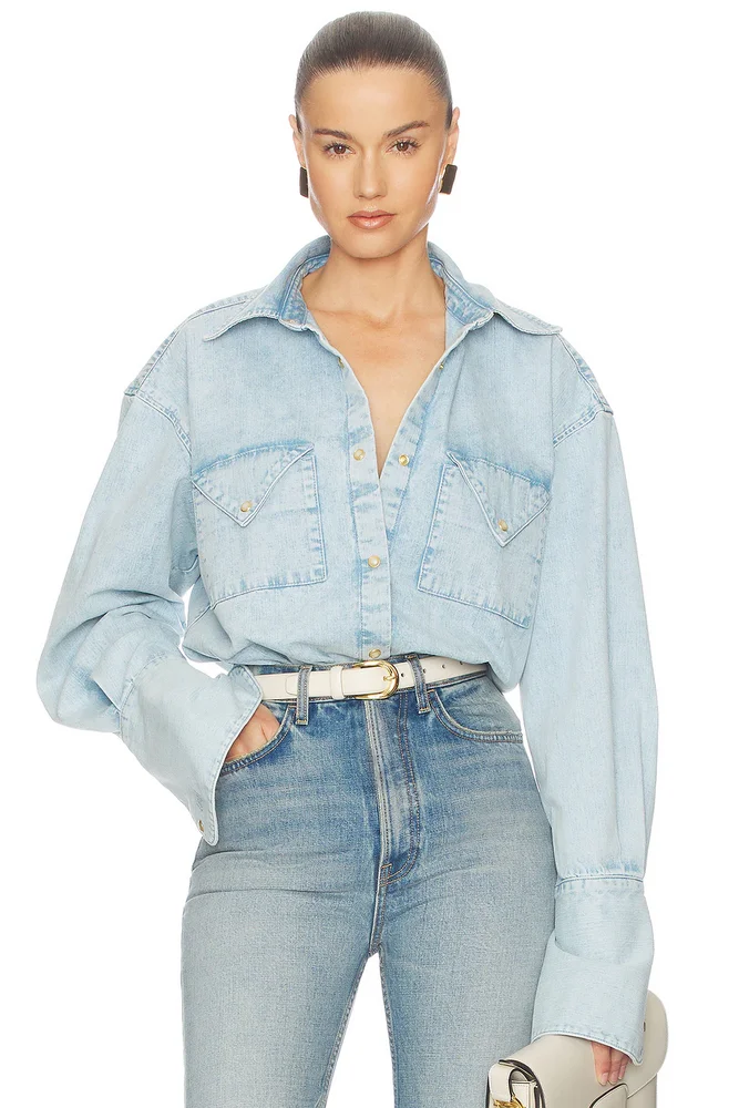 Washed Denim Shirt