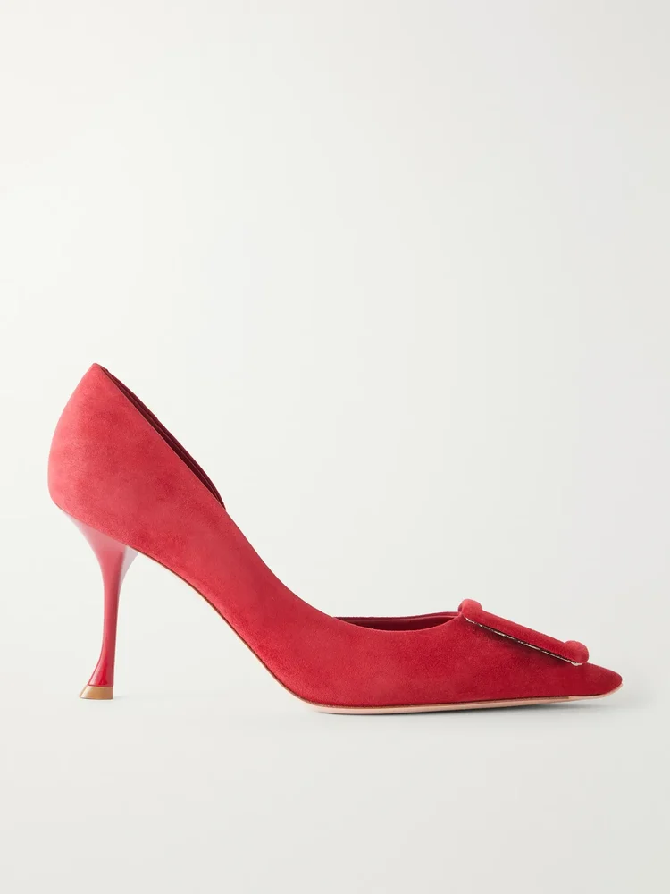 Viv In The City 85 suede pumps