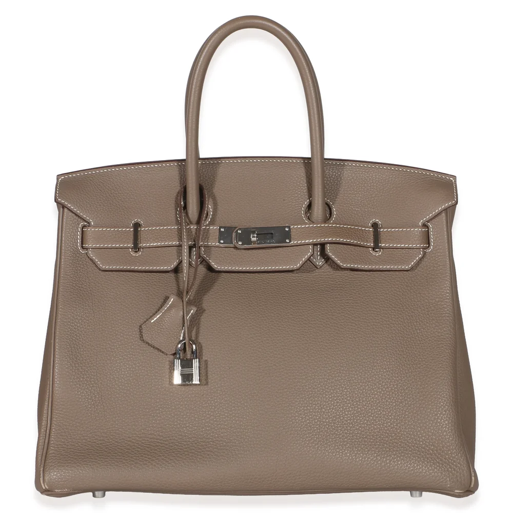 Togo Birkin 35 in Etoupe