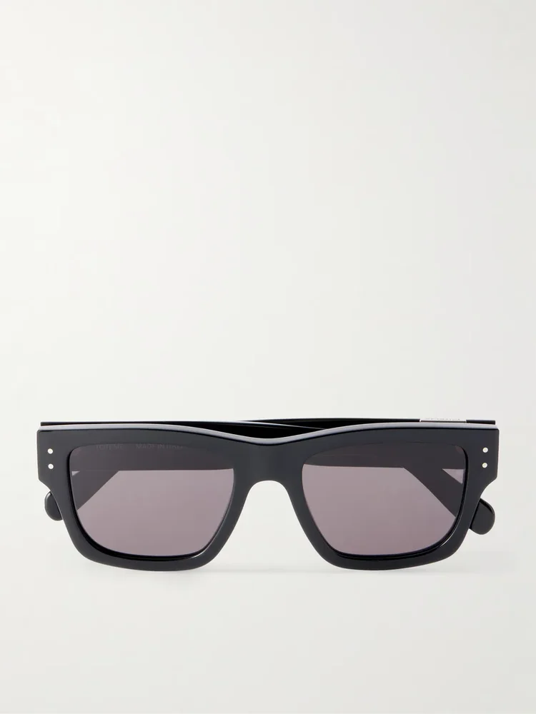 Square-Frame Acetate Sunglasses