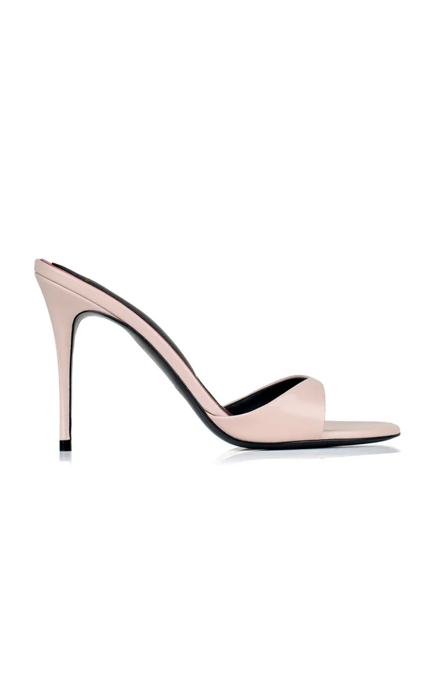 Lidylle 100mm Leather Mules
