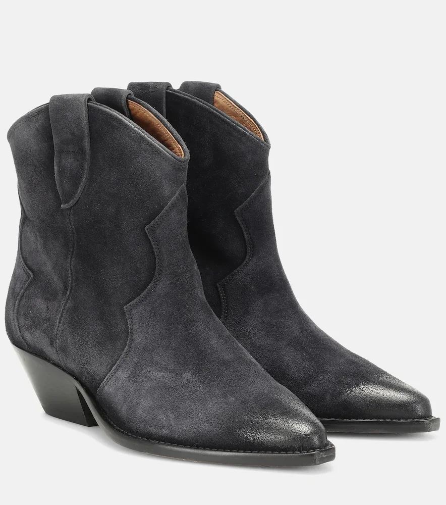 Dewina suede ankle boots