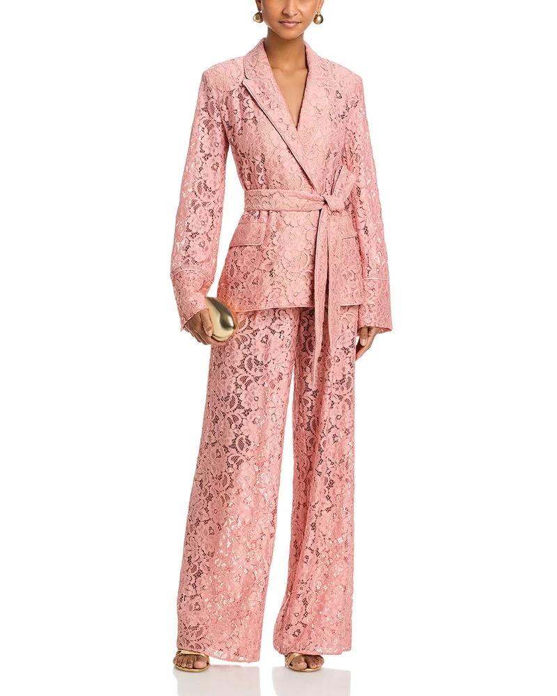 Jordana Lace Blazer & Tavia Pull On Trousers
