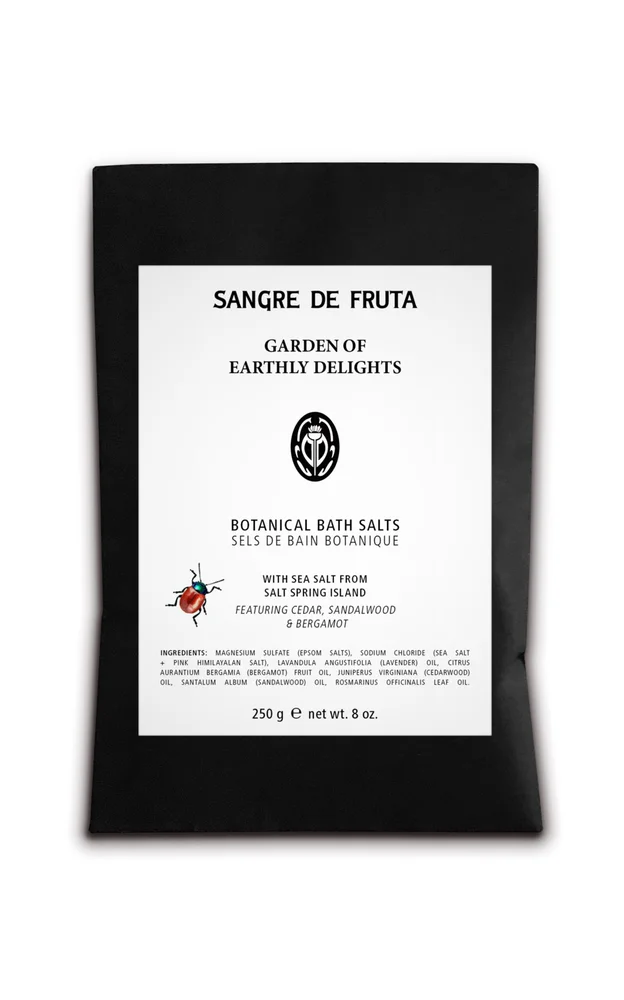 Garden of Earthly Delights Botanical Bath Salts