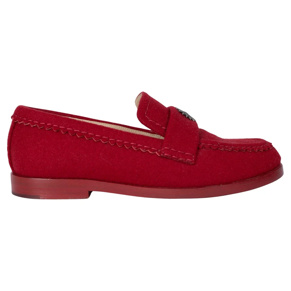 Pre-Owned 15A Salzburg Felt Penny Loafers