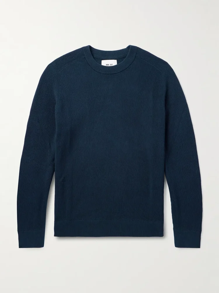 Kevin 6600 Ribbed Organic Cotton Sweater