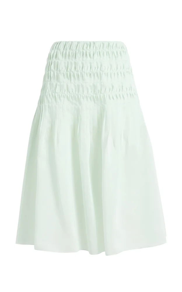 Florence Ruffled Midi Skirt