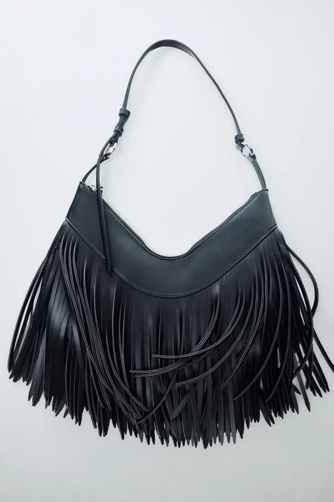 Fringed Shoulder Bag