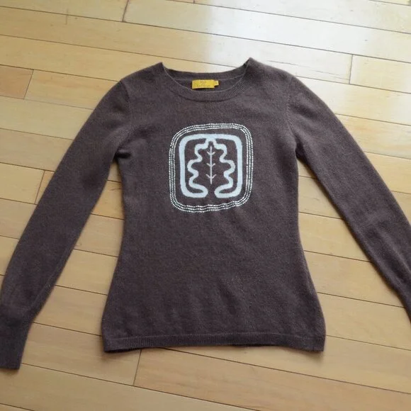 Beaded Cashmere Sweater