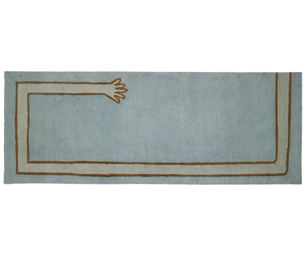 CUSTOM Wool/Nylon Embrace Runner - Blue