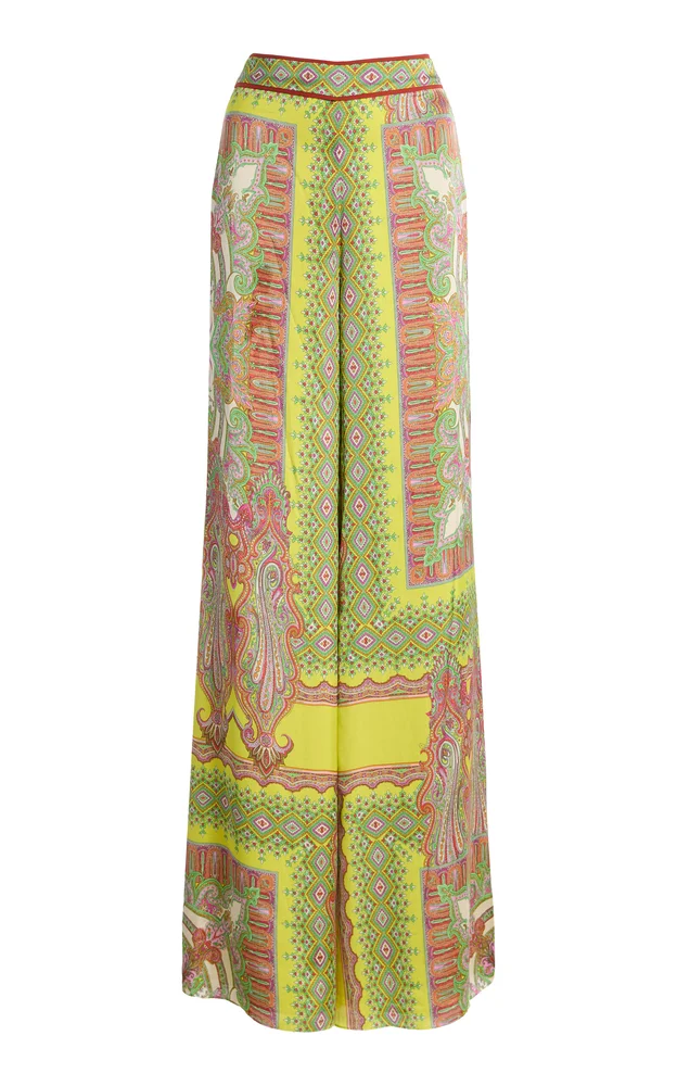 Triest Twill Wide-Leg Pants