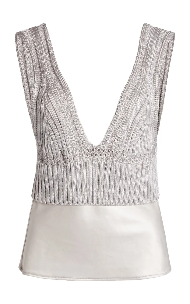 Vesta Monument Satin Cami Top