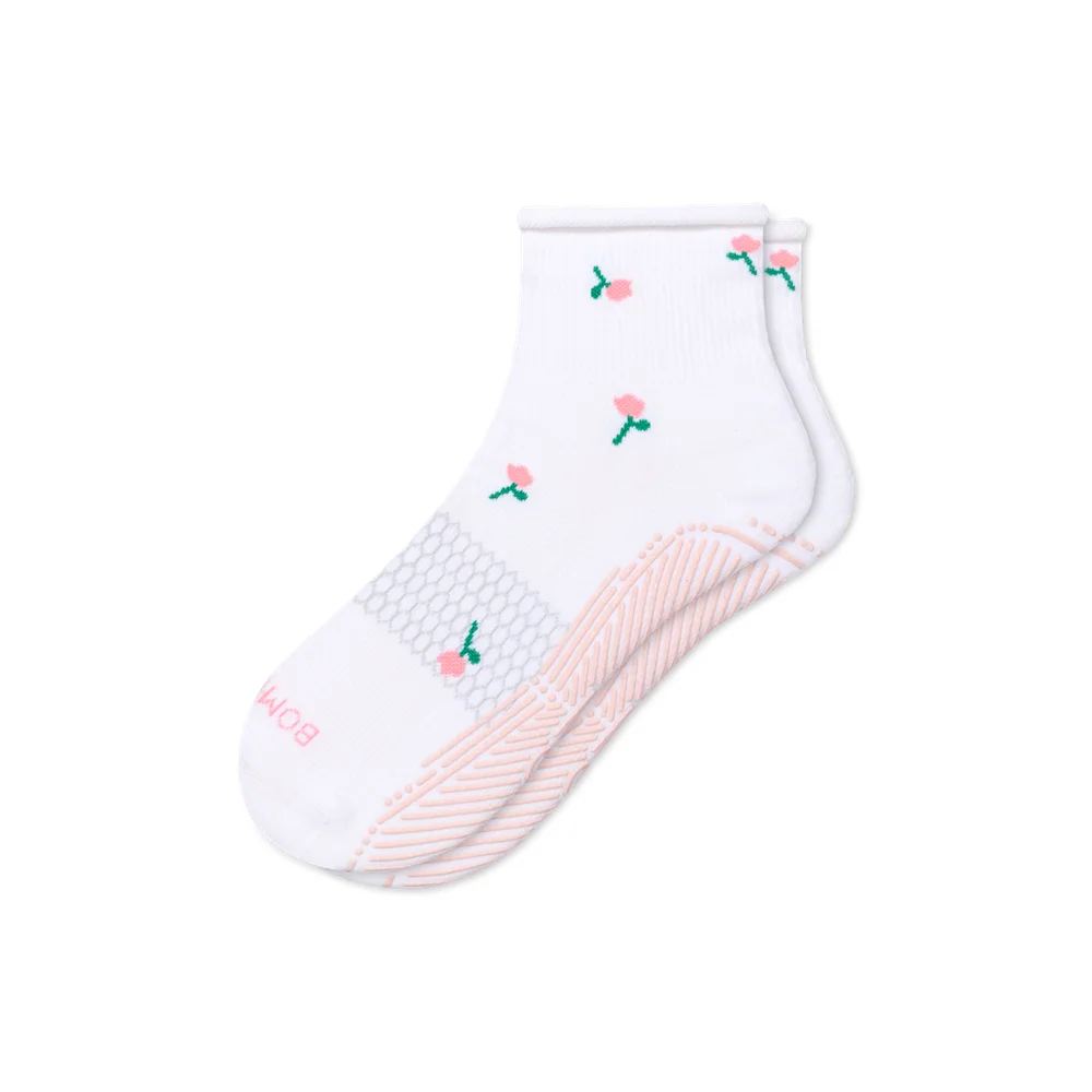 Studio Gripper Quarter Socks