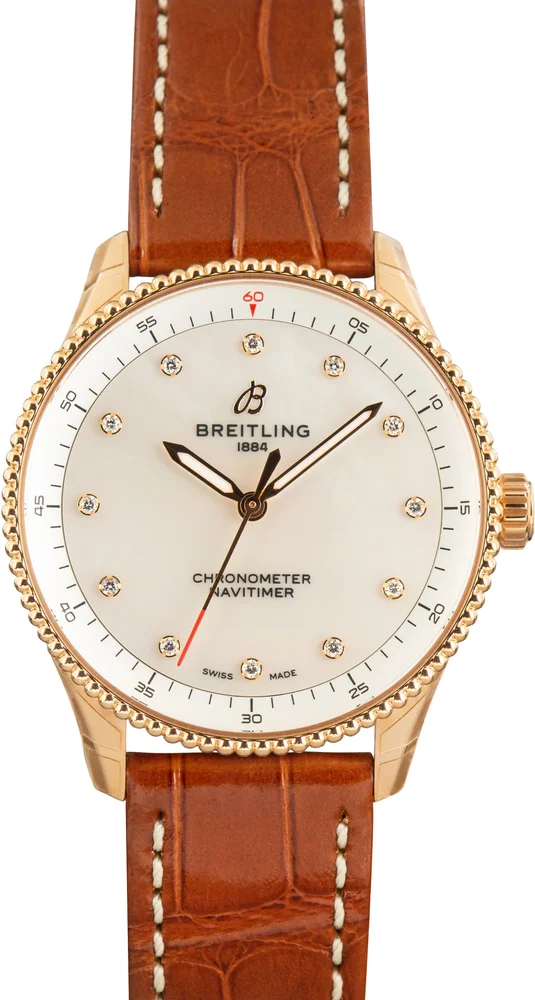 Pre-Owned Navitimer 32 Mother of Pearl Dial, Ref. R77320E61A1P1 (2023)
