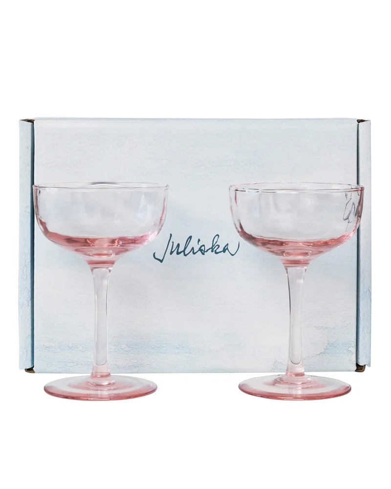 Puro Cocktail Coupe Glasses, Set of 2
