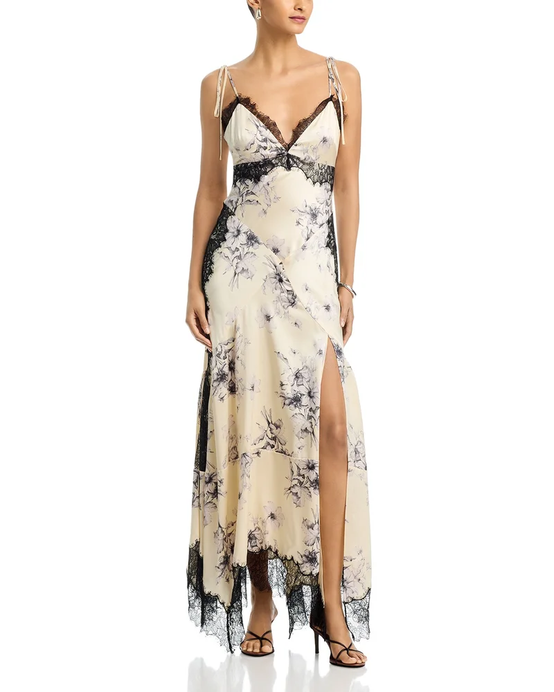Handsketched Floral Jett Dress