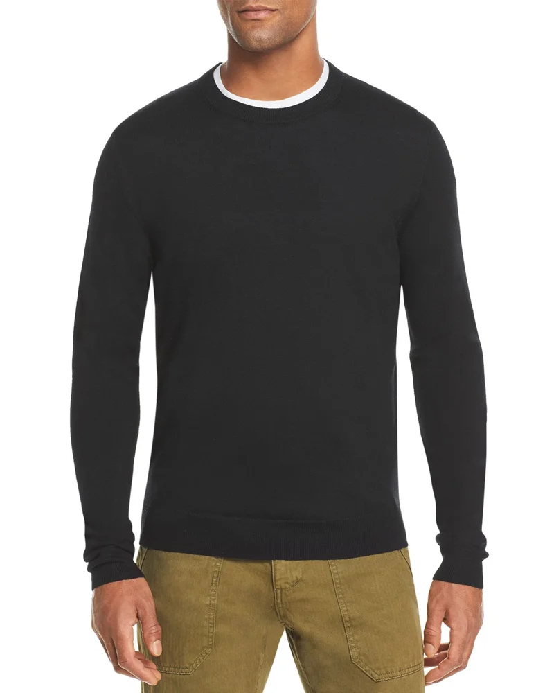 Extra Fine Merino Wool Crewneck Sweater