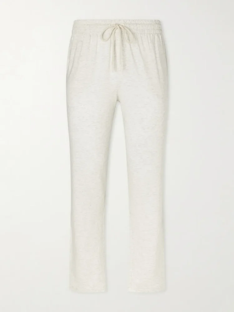 Tapered-Leg Stretch-TENCEL™ Lyocell Pyjama Trousers