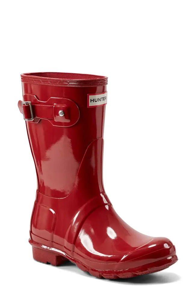 Original Tour Short Gloss Packable Rain Boot