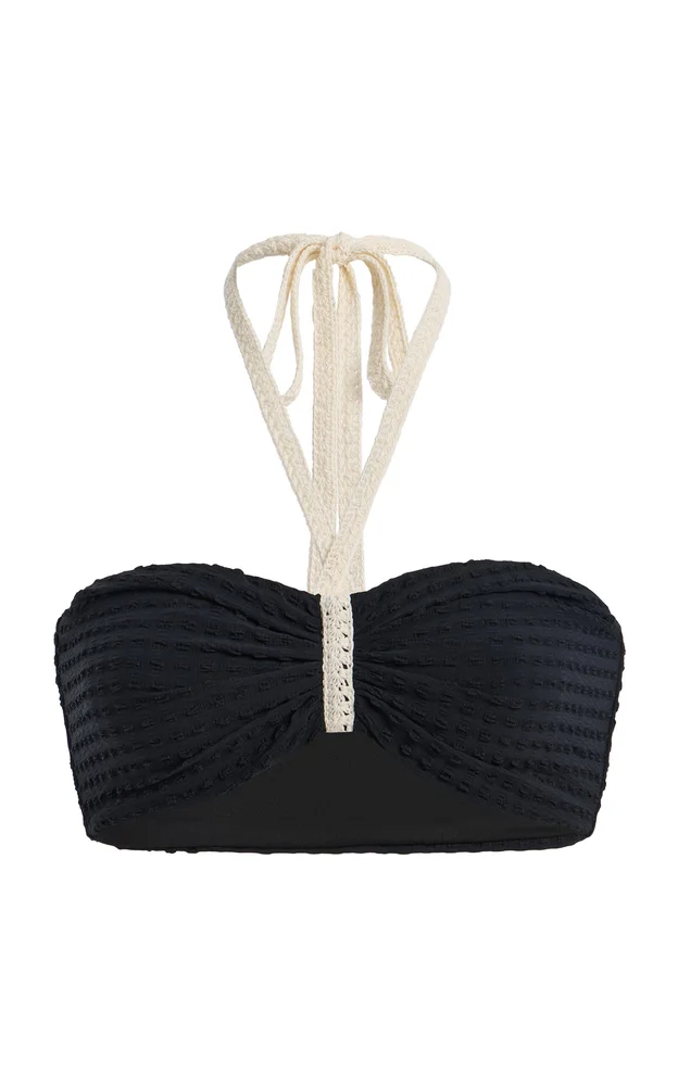 Lenora Color-Blocked Bikini Top
