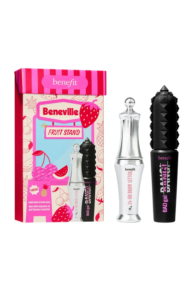 Beneville Fruit Stand Mini Mascara & Brow Gel Gift Set