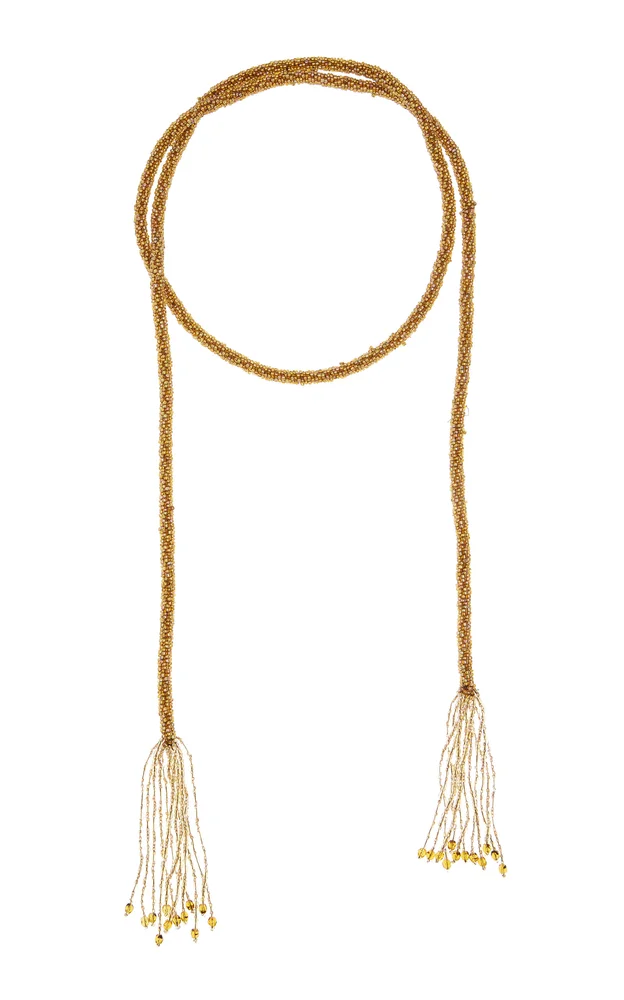 Exclusive La Isla Resin Lariat Necklace
