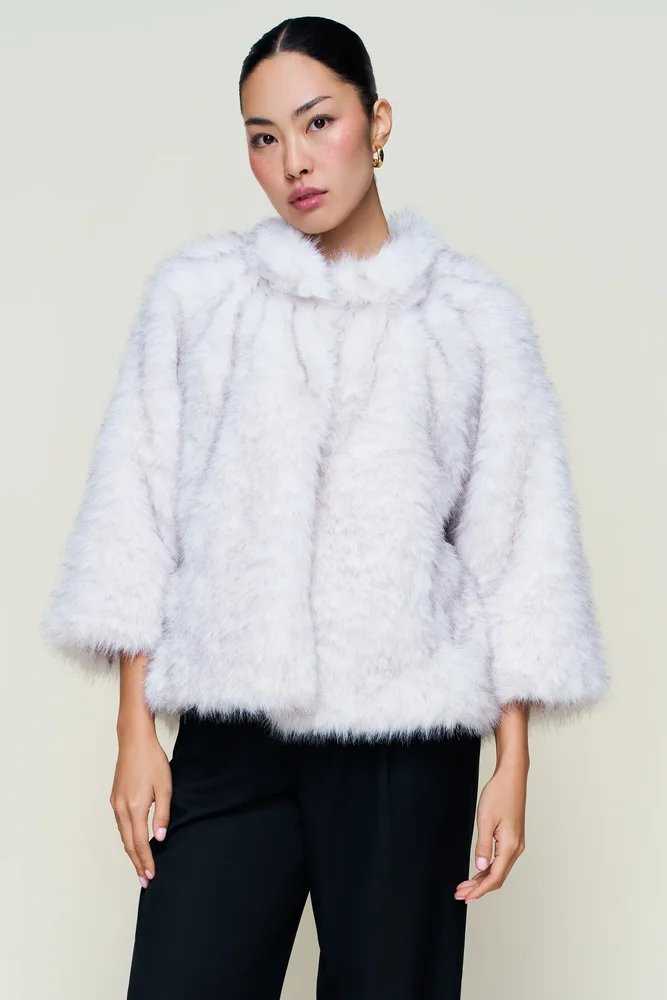 Lucienne Faux Fur Topper