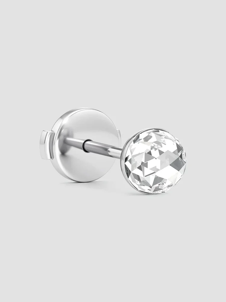 Bubble 18K White Gold & 2.56 TCW Lab-Grown Diamond Stud Earrings