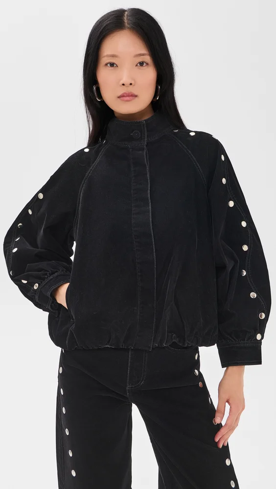Corduroy Bomber Jacket