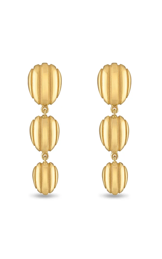 Eos Triple Egg Earrings