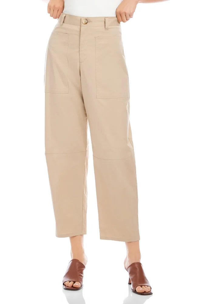 Sondra Barrel Leg Pants