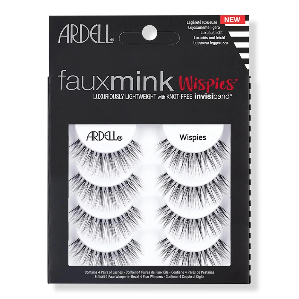 Faux Mink Wispies False Eyelash Multipack