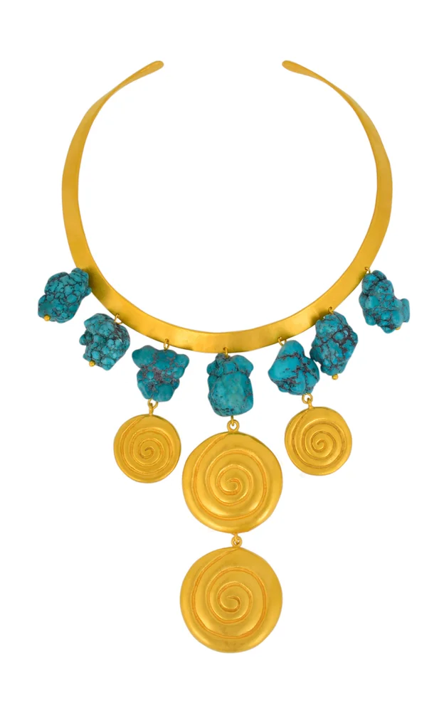 Sami Muhu 24K Gold-Plated Necklace
