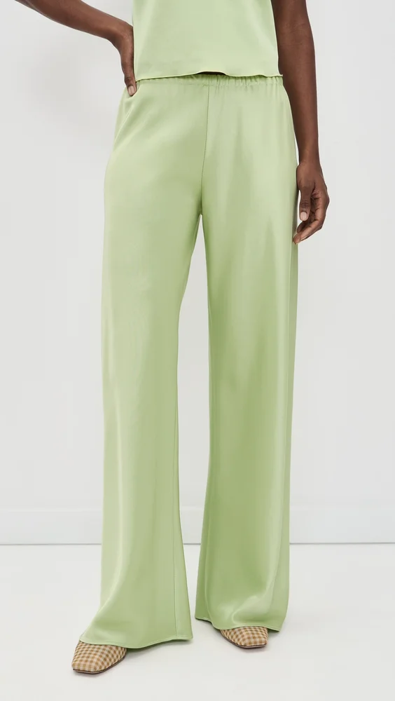 Double Face Satin Colby Pants