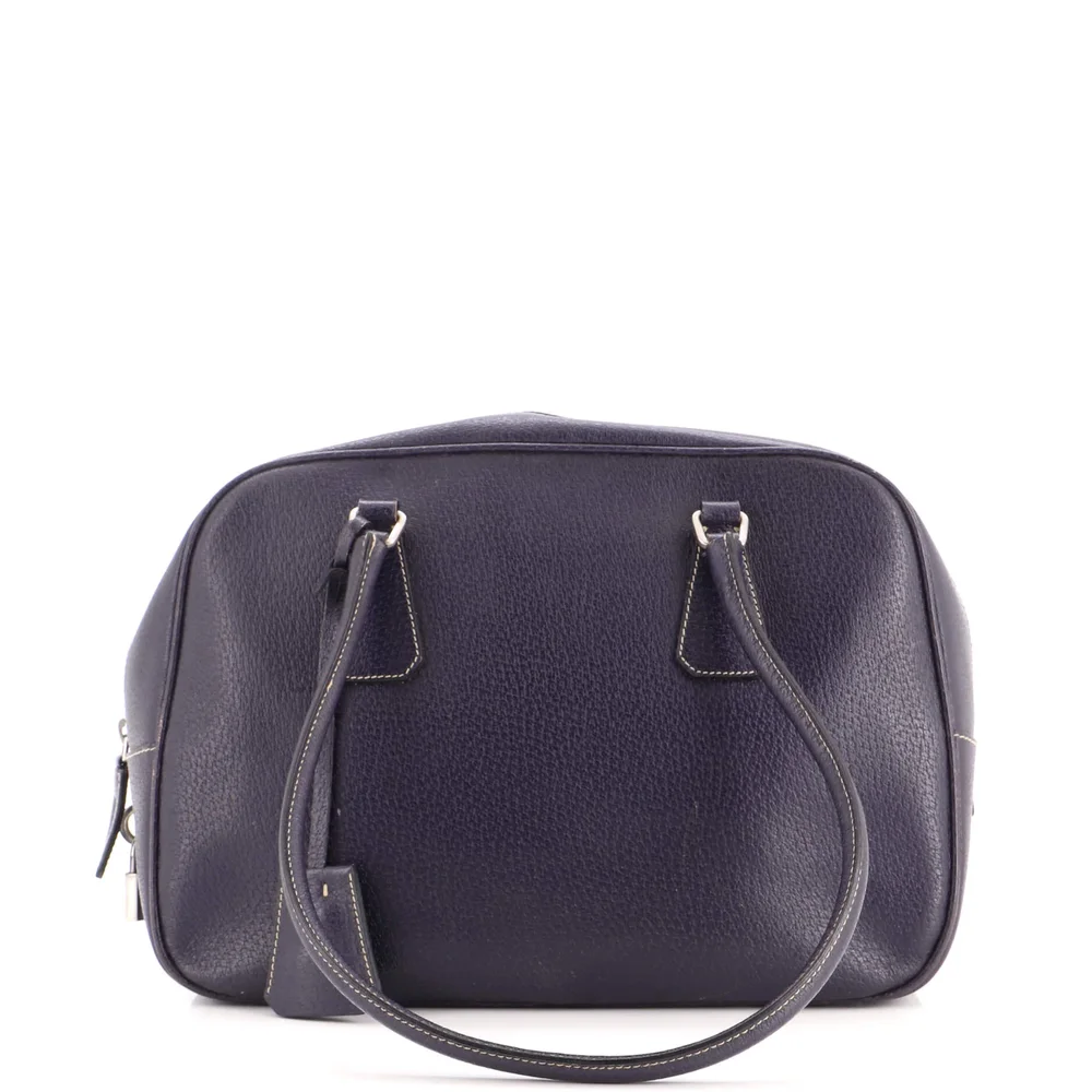 Vintage Bauletto Bag Leather Medium