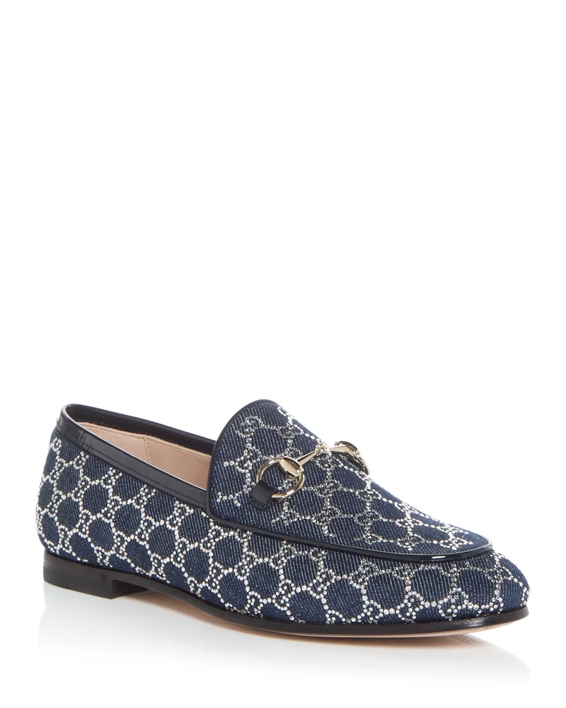 GG Embellished Horsebit Loafers