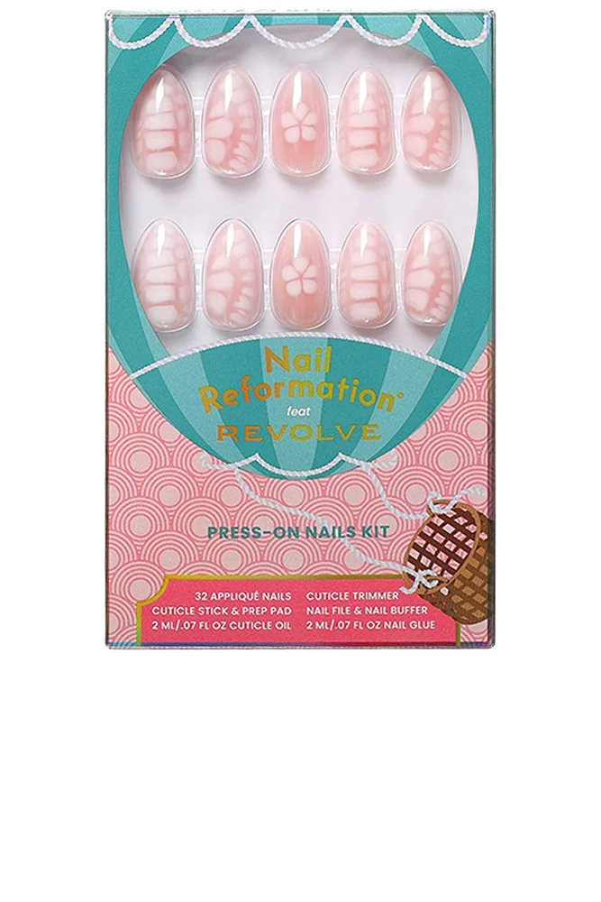 Petal Trail Press-On Nails