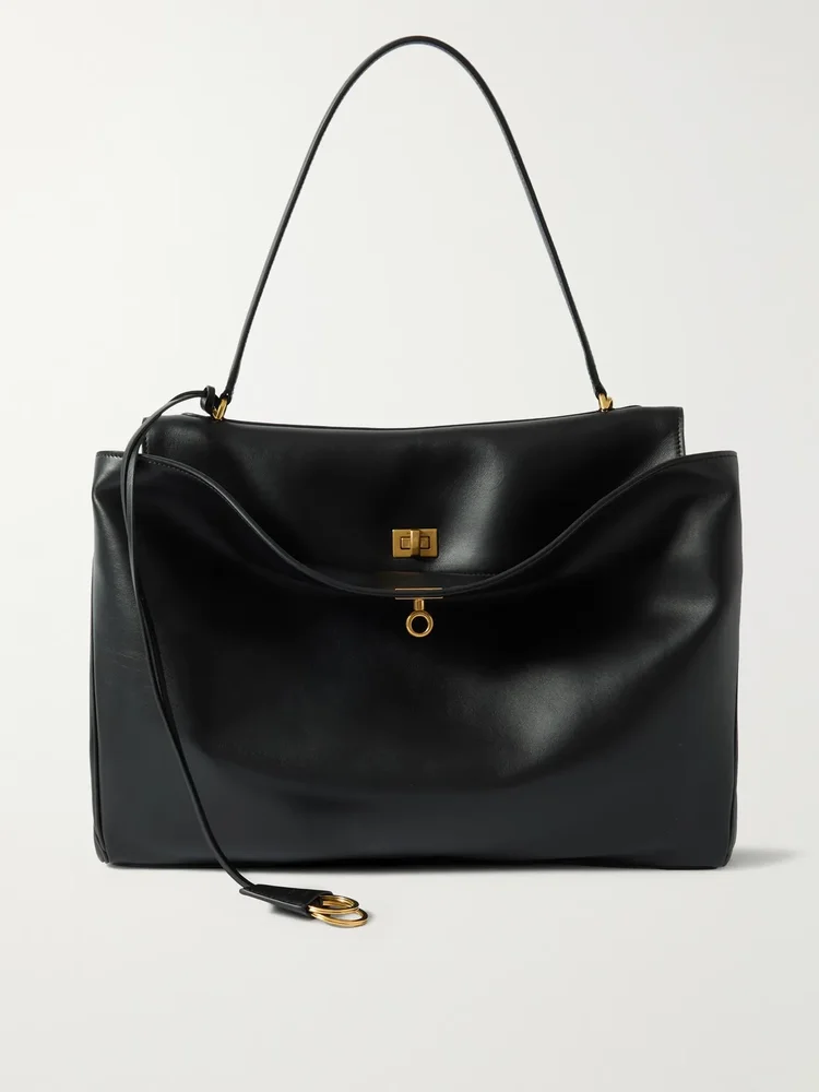 Balenciaga Rodeo large leather shoulder bag